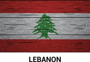 Country flag for nation with creative design vector
