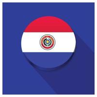 Paraguay flags design vector