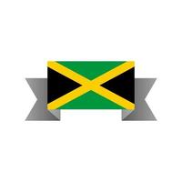 Illustration of Jamaica flag Template vector