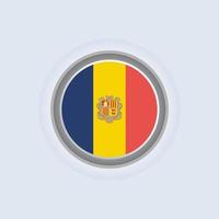 Illustration of Andorra flag Template vector