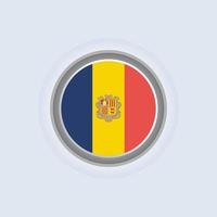 Illustration of Andorra flag Template vector