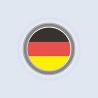 Illustration of Germany flag Template vector