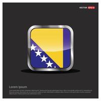 Bosnia flag design vector