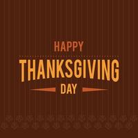 Happy Thanks giving day design vector