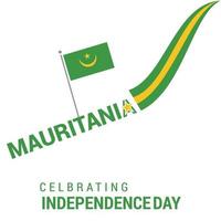 Mauritania Flag design vector