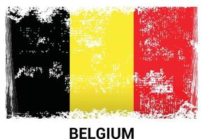 Belgium flag design vector