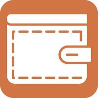 Wallet Icon Style vector