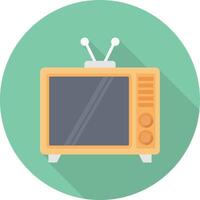 Television vector illustration on a background.Premium quality symbols.vector icons for concept and graphic design.