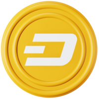 Dash 3d rendering isometric icon. png