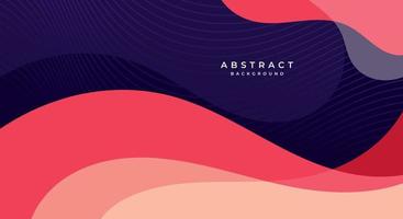 Abstract wavy background vector
