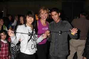 LOS ANGELES, NOV 20 - FIvel Stewart, Forbes Riley, and BooBoo Stewart at the Connected s Celebrity Gift Suite celebrating the 2010 American Music Awards at Ben Kitay Studios on November 20, 2010 in Los Angeles, CA photo