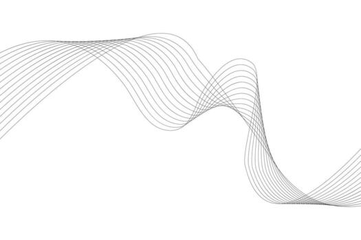 fondo abstracto con fondo blanco de líneas onduladas. diseño de fondo degradado abstracto vector