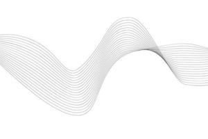 Abstract background with wavy lines white background. Abstract gradient background design vector