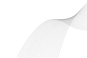 Abstract line wave element white background. Wave line element vector