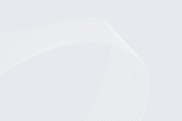 White light curve line modern gradient background. wavy lines light Gradient white background