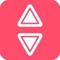 Up Down Icon Style vector