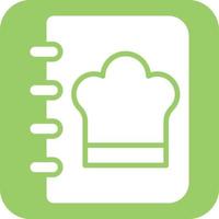 Cookbook Icon Style vector