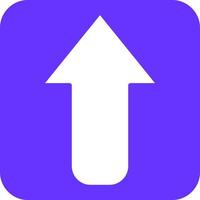 Up Arrow Icon Style vector
