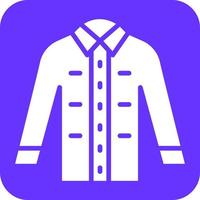 Dress Shirt Icon Style vector