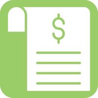 Expenses Icon Style vector