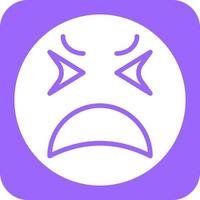 Upset Icon Style vector