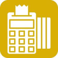 Pos Terminal Icon Style vector