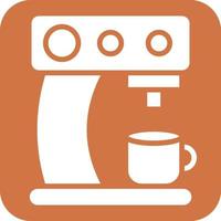 Coffee Machine Icon Style vector