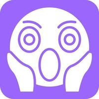 Yelling Icon Style vector