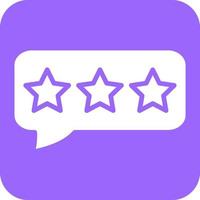 Product Rating Icon Style vector