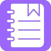 Notepad Icon Style vector