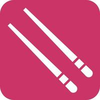 Chopsticks Icon Style vector