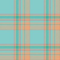 Plaid seamless pattern. Check fabric texture. Vector textile print.