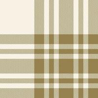 Plaid check pattern. Seamless fabric texture. Tartan textile print. vector