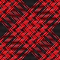 Seamless pattern of scottish tartan plaid. Repeatable background with check fabric texture. Vector backdrop striped textile print.