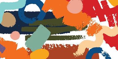 Abstract trendy background design with aesthetic random shape pattern for cover, poster, banner, fabric and print vector