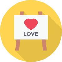 love board vector illustration on a background.Premium quality symbols.vector icons for concept and graphic design.