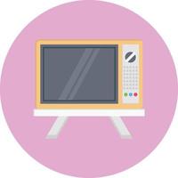 ilustración vectorial de televisión en un fondo. símbolos de calidad premium. iconos vectoriales para concepto y diseño gráfico. vector