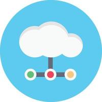 cloud network vector illustration on a background.Premium quality symbols.vector icons for concept and graphic design.