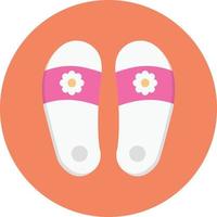 slipper vector illustration on a background.Premium quality symbols.vector icons for concept and graphic design.