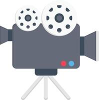 ilustración de vector de película en un fondo. símbolos de calidad premium. iconos vectoriales para concepto y diseño gráfico.