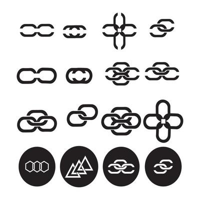 chain logo vektor