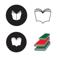 book logo vector