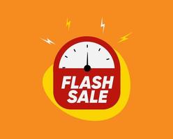 insignias de cuenta regresiva de venta flash. Venta caliente de pegatinas promocionales y última oportunidad. Oferta último día, última hora y último minuto. vector