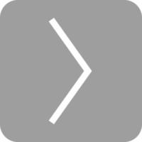 Arrow Right Glyph Round Background Icon vector