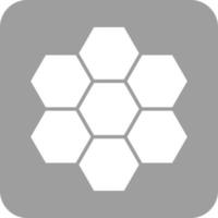 Organizational Structure Glyph Round Background Icon vector