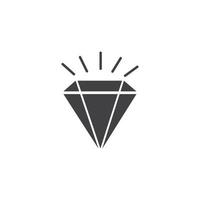 Ilustración de vector de icono de diamante