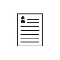 Documents icon stock vector illustration flat design