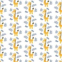 CUTE PATTERN OF ANIMAL vector