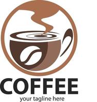 diseño de logotipo de café vector