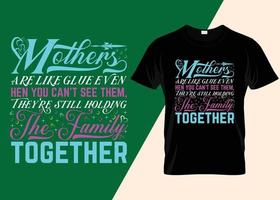 Super mom Mother's day T-shirt design vector